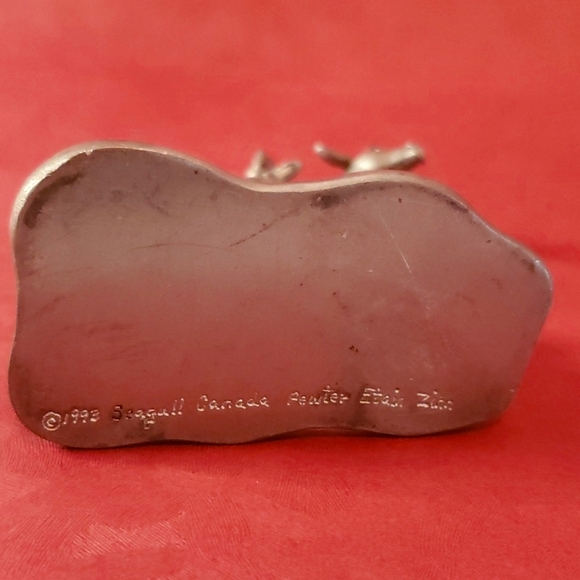 Seagull Pewter Figurine Pen, Pencil, Toothbrush Holder - Picture 7 of 10